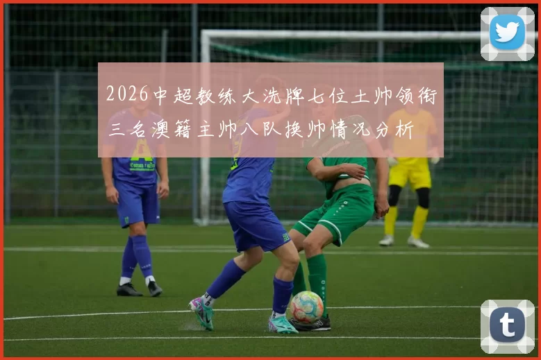 2026中超教练大洗牌七位土帅领衔三名澳籍主帅八队换帅情况分析